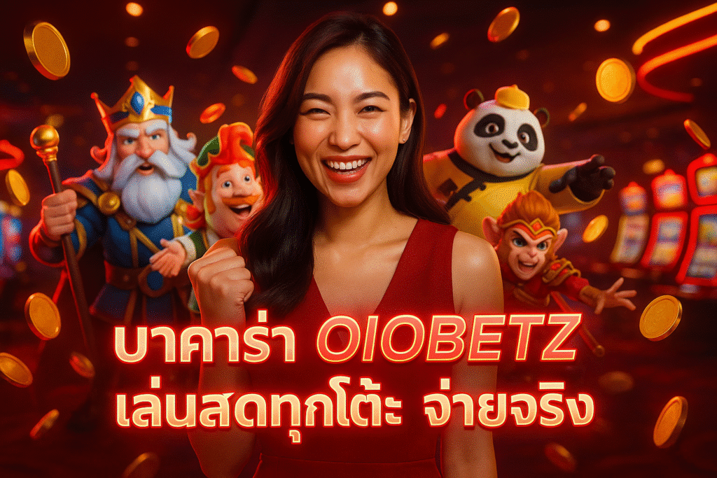 บาคาร่า OIOBETZ เล่นสดทุกโต๊ะ จ่ายจริง