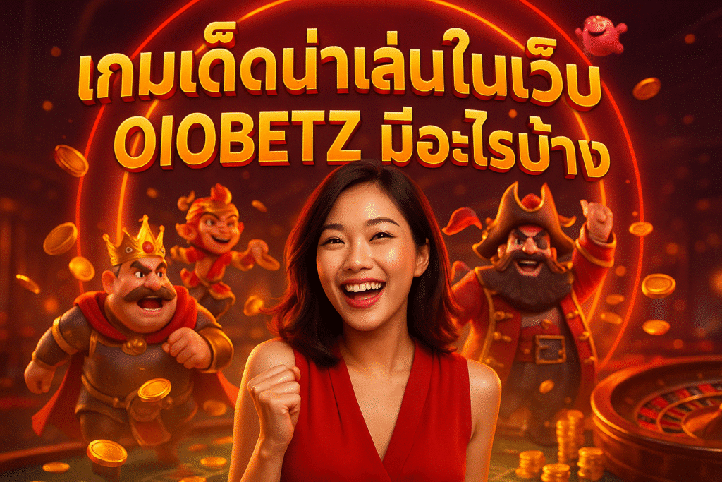เกมเด็ดน่าเล่นในเว็บ OIOBETZ มีอะไรบ้าง